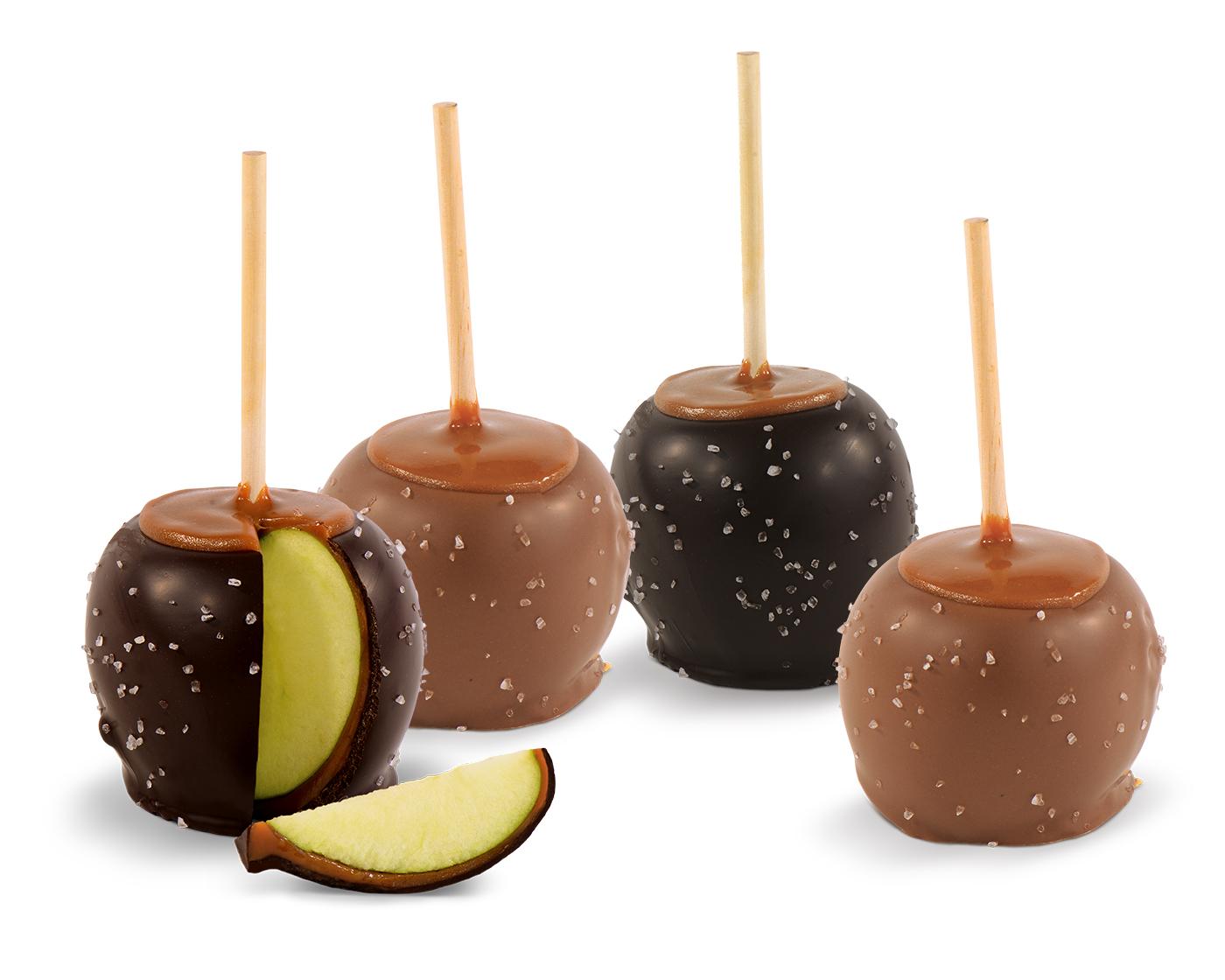 Milk and Dark Sea Salt Apple Assortment