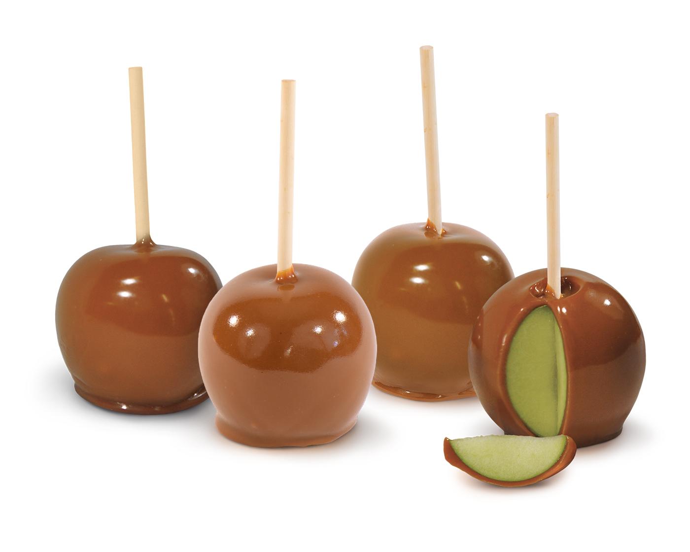 4 Pack Caramel Apples