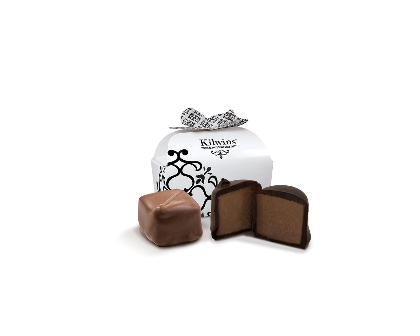 2Pc Chocolate Bow Box