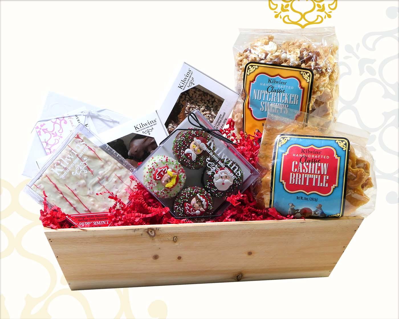 Holiday Basket of Kilwins Product