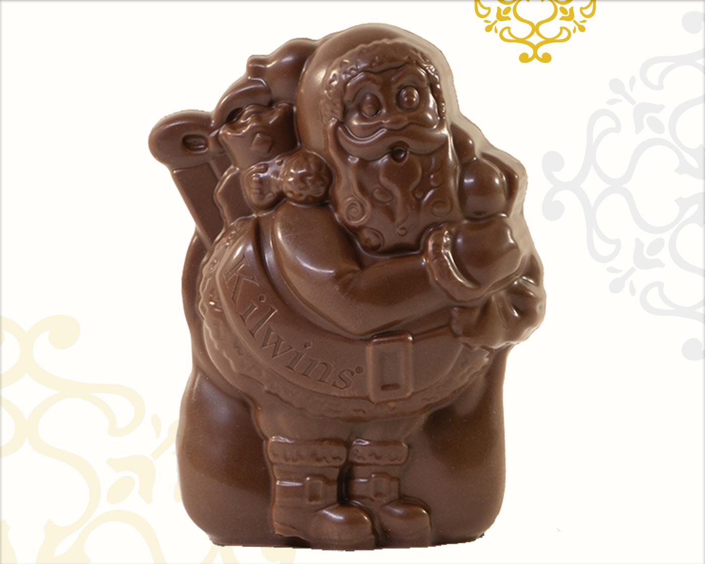 Milk Chocolate Santa