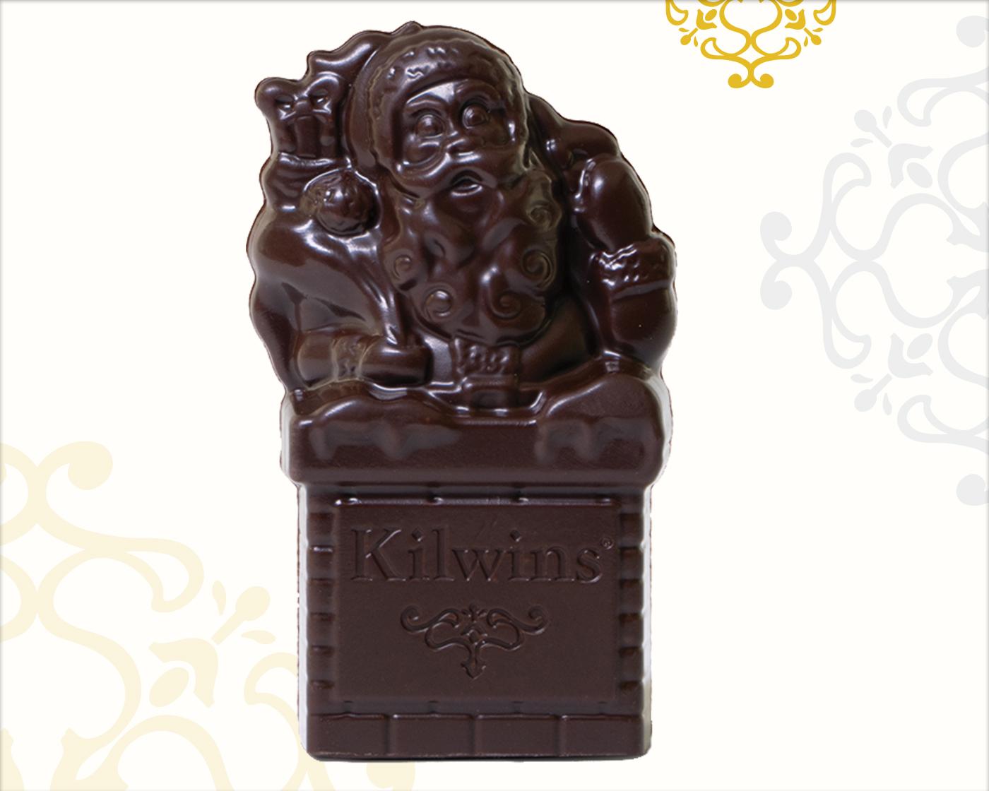 Dark Chocolate Santa