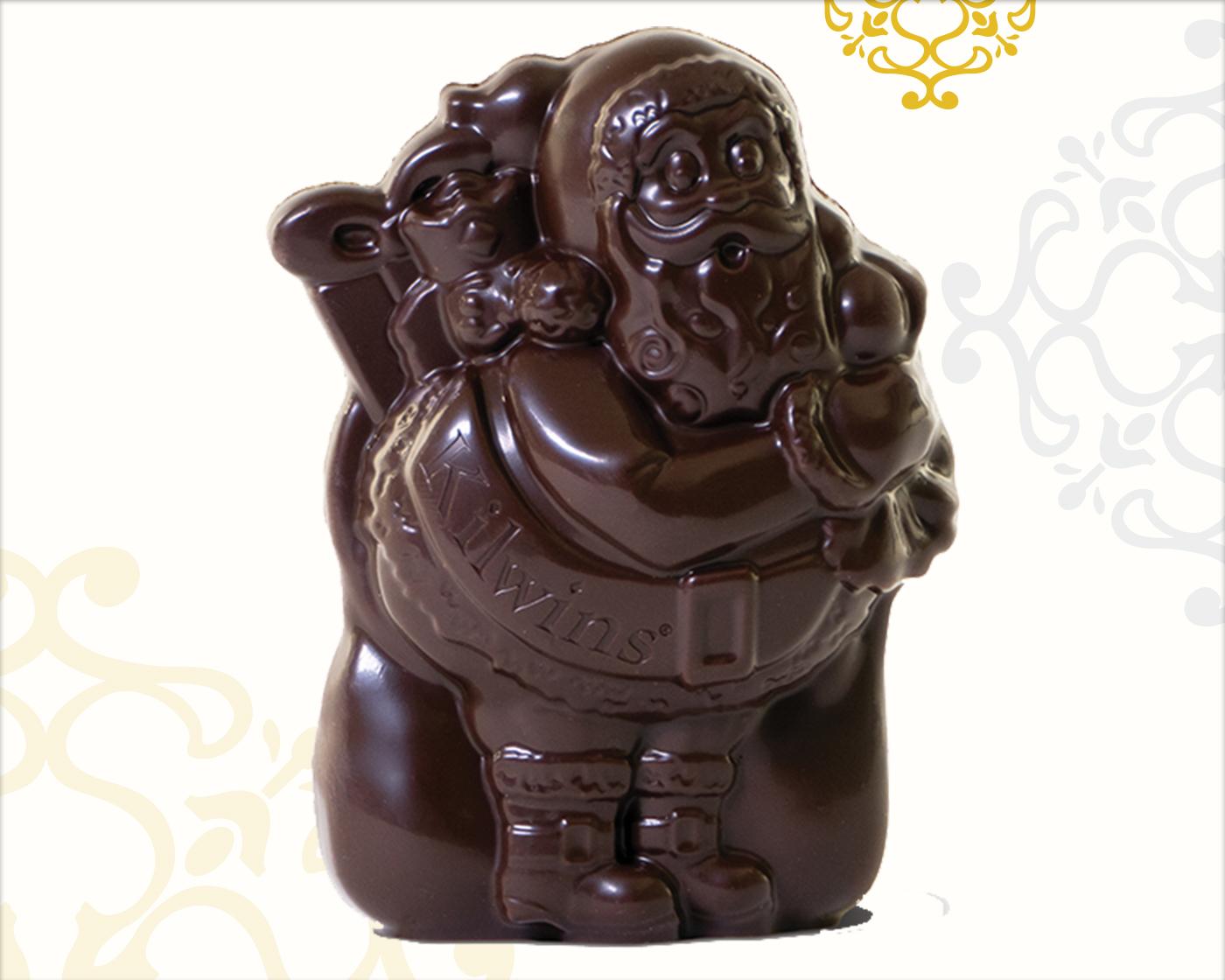 Dark Chocolate Santa