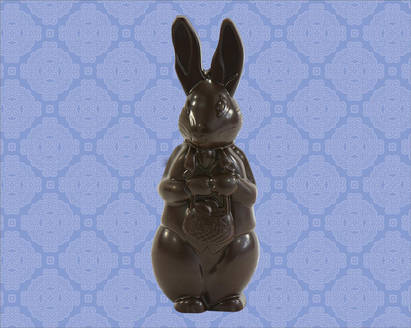 solid dark chocolate Easter Bunny