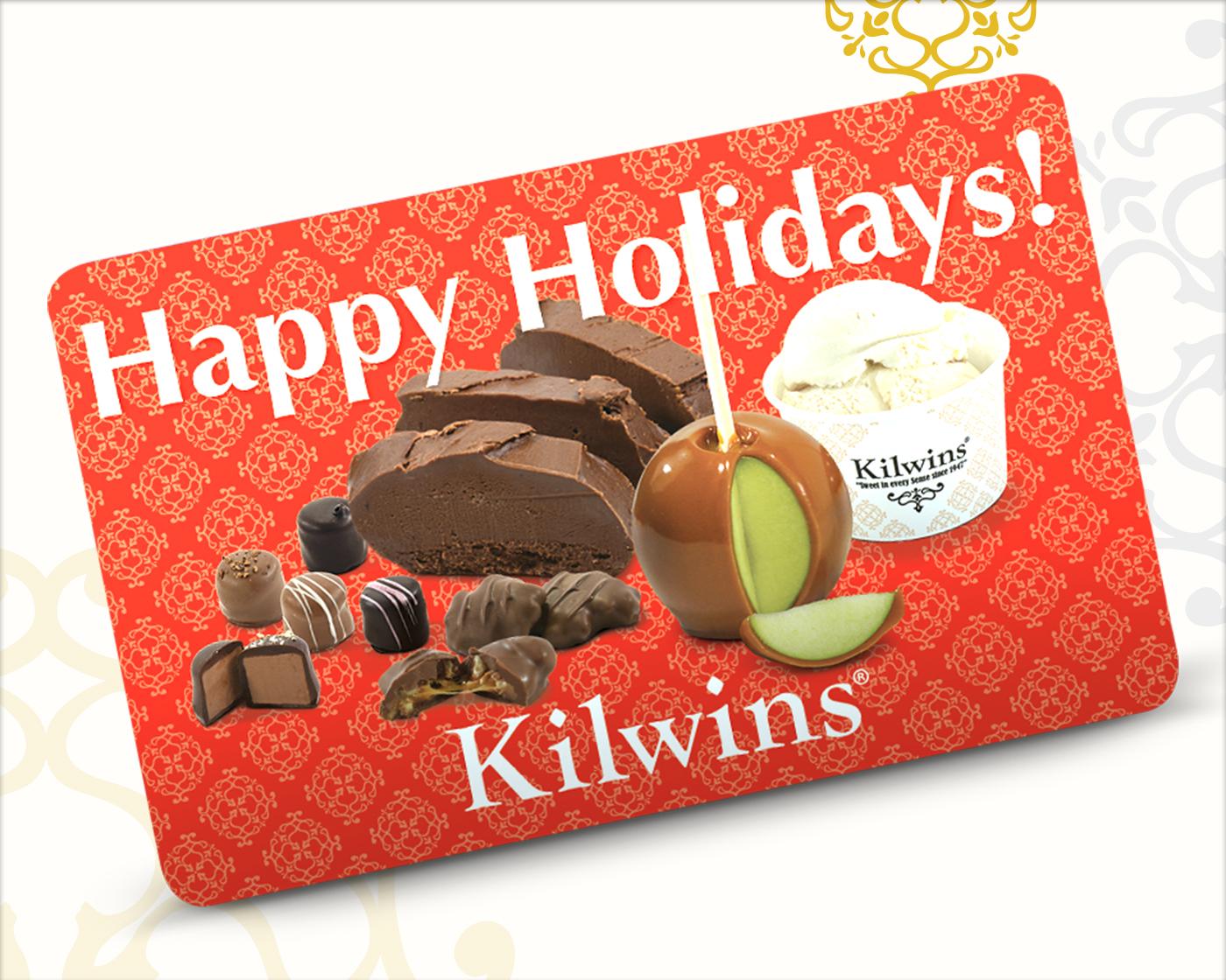 Holiday gift card