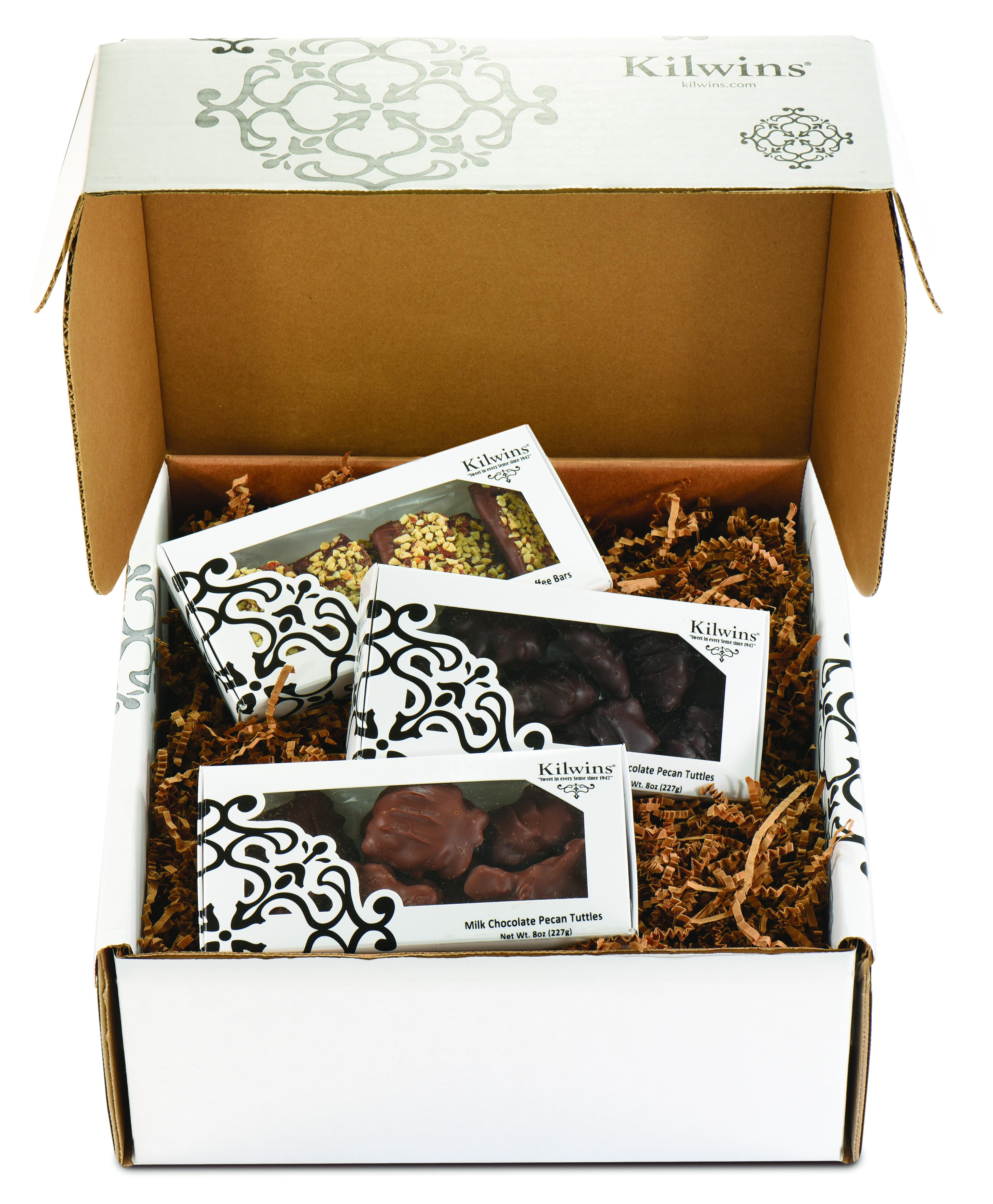 GIft Box with Kilwins CHocolates inside