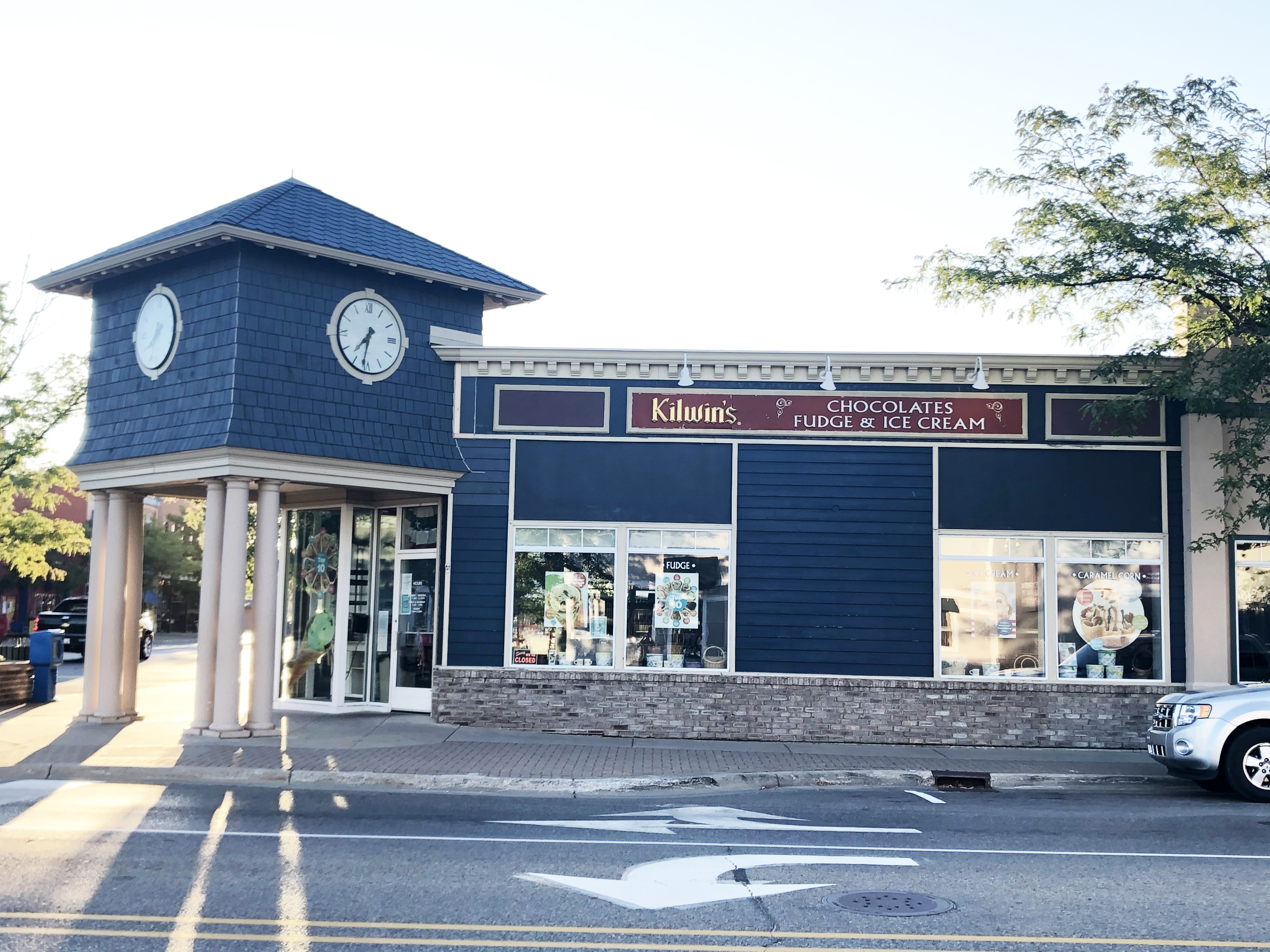 Exterior photo of the Boyne City store front