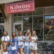 Shopping at Kilwins