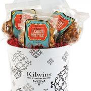 Photo of a Gift Tin with 3 bags of Brittle 