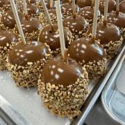 Peanut Caramel Apple