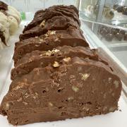 Chocolate English Walnut Fudge