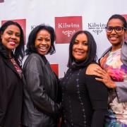 Photo of Kilwins Chicago-Michigan Ave. owner with friends at VIP event