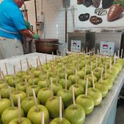 Nothing like Kilwins Caramel Apples-Mass Ave