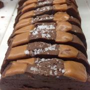 Photo of loaf of Sea-Salt Caramel Fudge