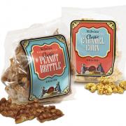 A picture of Kilwins Peanut Brittle and Caramel Corn